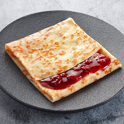 Блинчик с вишневым вареньем в Теремок. Блины по цене 76 ₽