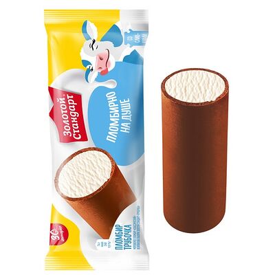 Мороженое Золотой стандарт Трубочка в Ура! мороженое! по цене 138 ₽