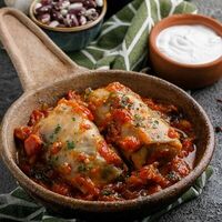 Голубцы с овощами и фасолью в Сули Гули
