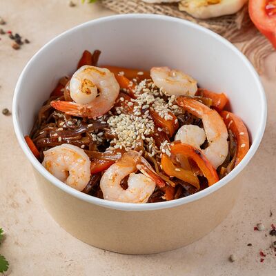 Вок с креветками в Irbis по цене 689 ₽