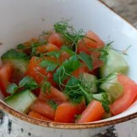 Салат Овощной в ФедяДичь