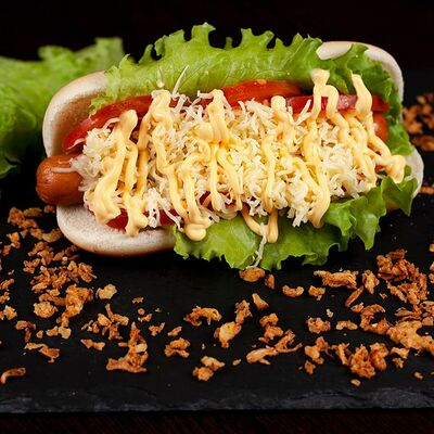 Хот-дог итали в HotDogger на Белорусской по цене 300 ₽