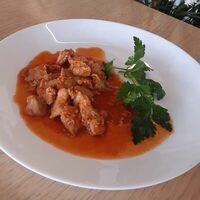 Поджарка из свинины в Столовая Щи-Борщи