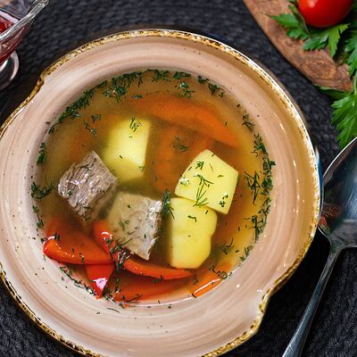 Шурпа с говядинойв Шафран по цене 400 ₽