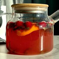 Клюквенный чай в Filippe