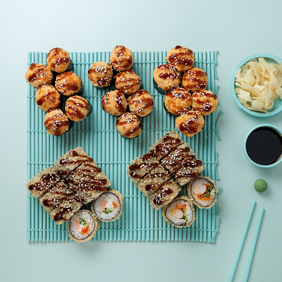 Горячий сет в Rollwell по цене 2900 ₽