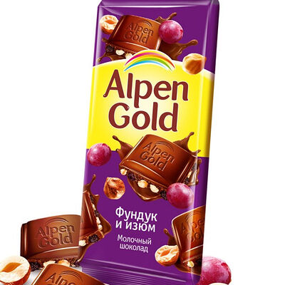 Шоколад Alpen gold в Жара по цене 200 ₽