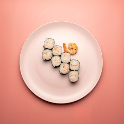 О! Креветка в SUSHIBAMZ по цене 285 ₽