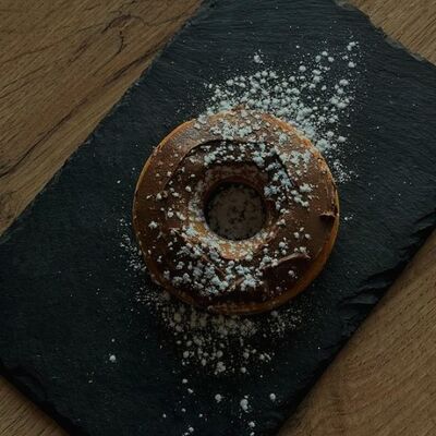 Пончик с шоколадом в Пончик по цене 75 ₽