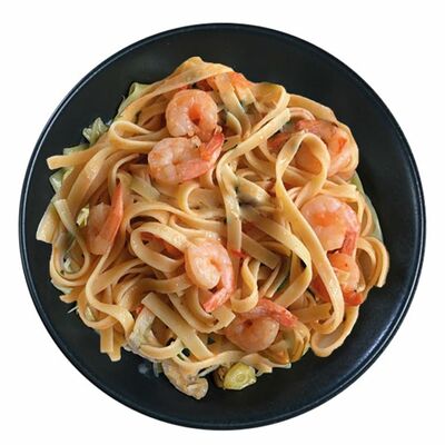 Паста с лососем и креветками в Япошка по цене 449 ₽