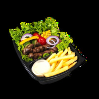 Шашлык сердце куриное (ланч бокс) Большой в BBQ