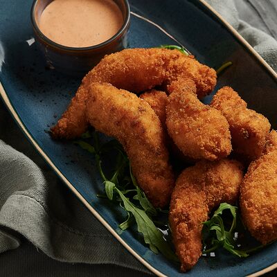 Хрустящие тигровые креветки в Липа гастробар по цене 680 ₽