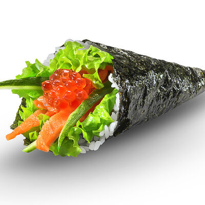 Темаки с лососем в Суши Make по цене 279 ₽