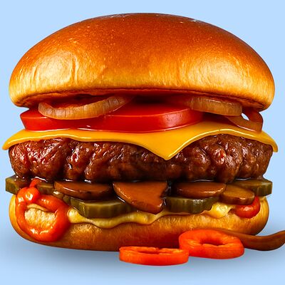 Пеппер бургер в Lapa Food по цене 469 ₽