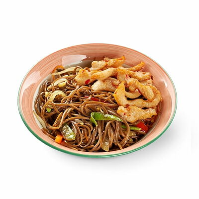 Гречневая лапша с курицей терияки в Еоки по цене 624 ₽