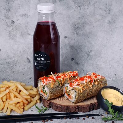 Комбо стрит-фуд Потрясное в SUSHIBOX по цене 659