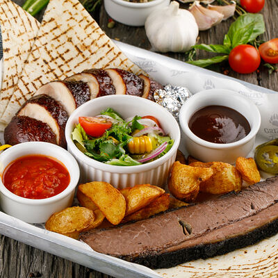 Мясной сет на двоих в Grizzly Bar по цене 1250 ₽