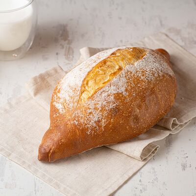 Пшенично-бездрожжевой хлеб в Хлебное место по цене 115 ₽