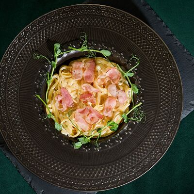 Классическая карбонара в Solar Coffee по цене 460 ₽