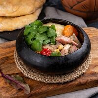Шурпа из ягнёнка с нутом в Гусь