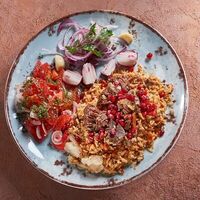 Плов Ферганский с бараниной в Ош-Пош