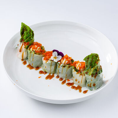 Креветка спринг-ролл в Pascucci cafe по цене 445 ₽