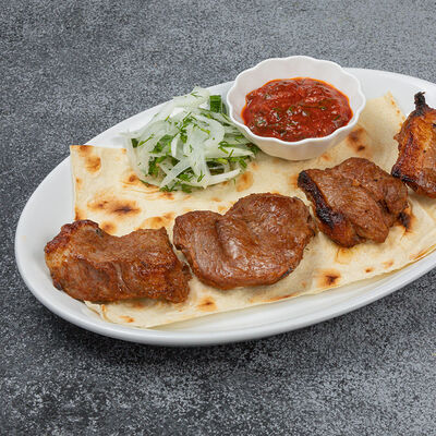 Шашлык из свиной шейки в У Бурчо по цене 950 ₽