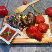 Овощное ассорти на мангале в Кафе Дворик