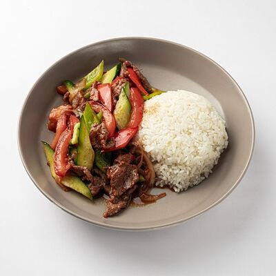 Мясо по-тайски с рисом в Лагман Центр Ас Казан по цене 3950 ₸