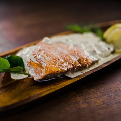 Форель в сливках в Толстый Goose по цене 1150 ₽