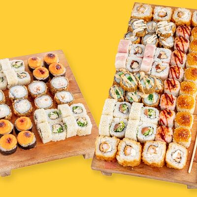 Комбо «Бомба» № 3 (сет На любой вкус + сет Фантазия) в FixRolls по цене 2789 ₽