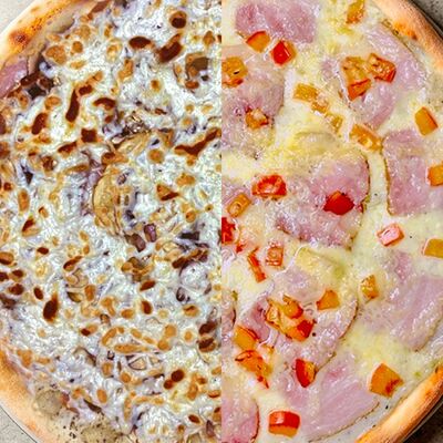 Грибоедов сливочный и Дон Бекон в ПиЦЦунда Море начинки по цене 1294 ₽