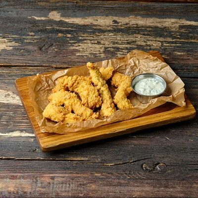 Рыбные стрипсы в BARak O’Mama по цене 470 ₽