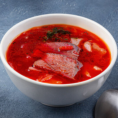 Борщ в Узбекская кухня Халяль по цене 280 ₽