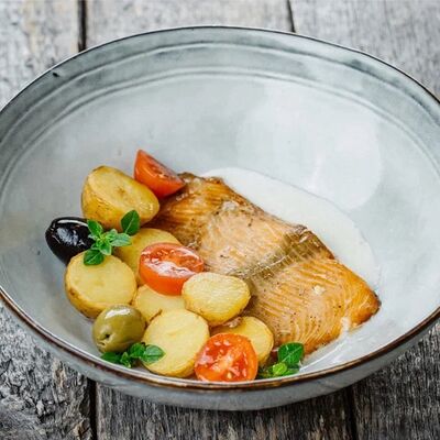 Кета в сливочном соусе в Люблин по цене 766 ₽