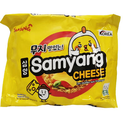 Лапша быстрого приготовления со вкусом сыра Cheese Ramen Samyang, Корея в YA BAO по цене 310 ₽