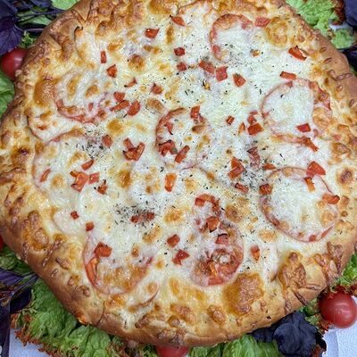 Пицца Двойной Цыпленок в ЕЛИ-ПИЛИ бистро по цене 790 ₽