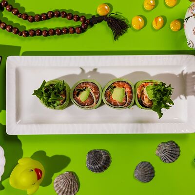 Фреш ролл с лососем в Сушки на макушке по цене 1090