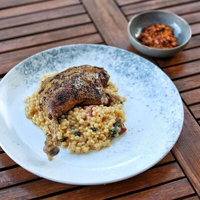 Утиная ножка в Napoli Italian bistro по цене 885 ₽