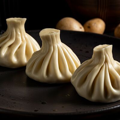 Хинкали с картофелем в PRO.Хинкали by Novikov по цене 270 ₽