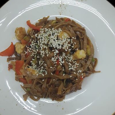 Соба с курицей в Пицца МАФИЯ по цене 430 ₽