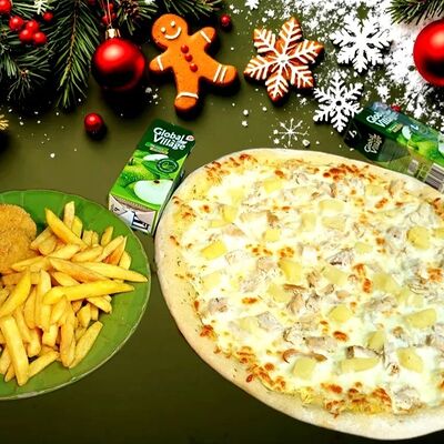 Комбо с пиццей в Вулкан по цене 1299 ₽