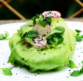 Здоровый бургер с курицей в Рецептор по цене 550 ₽