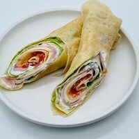 Блинчики с ветчиной и сыром в Европа