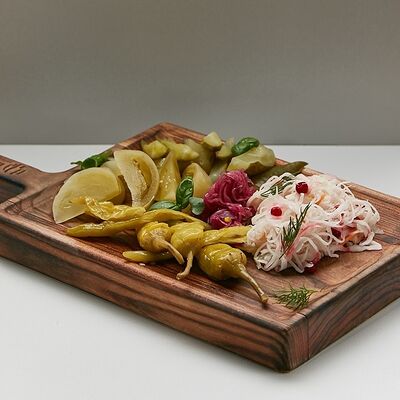 Д Ассорти разносолов в Цех этого города по цене 329 ₽