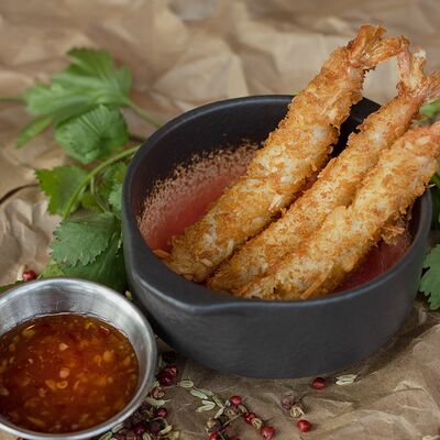 Креветки в панировке в Crafty Radler по цене 392 ₽