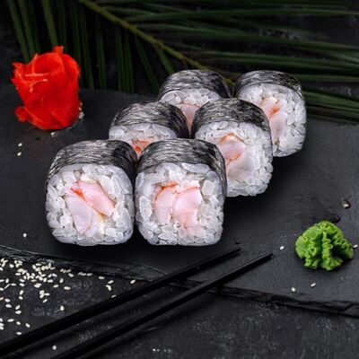 Ролл с креветкой в Суши и Роллы по цене 269 ₽