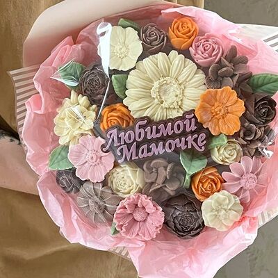 Букет из шоколадных цветов Маме в Tortterry по цене 2640 ₽