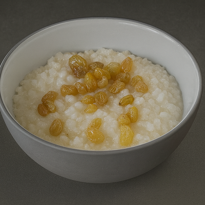 Рисовая каша с изюмом, на молоке в Tehnikum по цене 460 ₽
