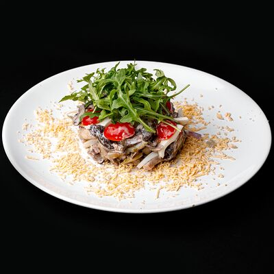 Салат с говяжьим языком и грибами в Ролл Маркет по цене 649